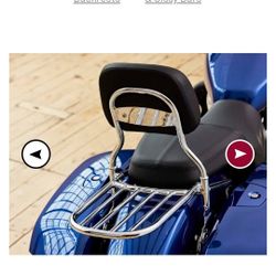 Indian Quick Release Passenger Backrest