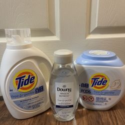 Tide Free And Gentle Bundle 