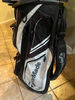 Taylormade 15 way top Cart golf bag