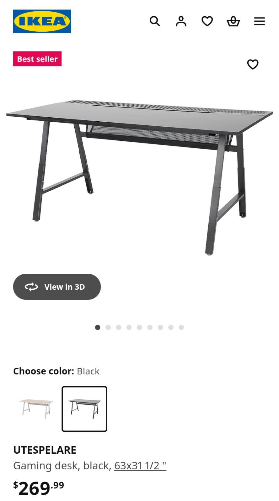 IKEA desk