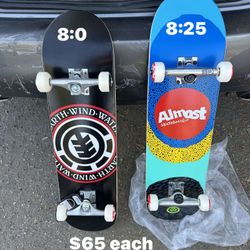Skateboard New Pro Deck $65 Complete 