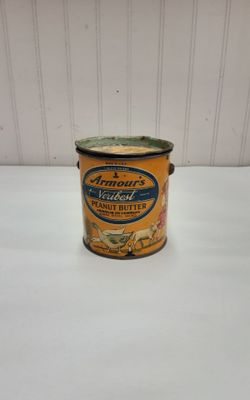 Vintage Armours Peanut Butter Tin- Located in Shelton
