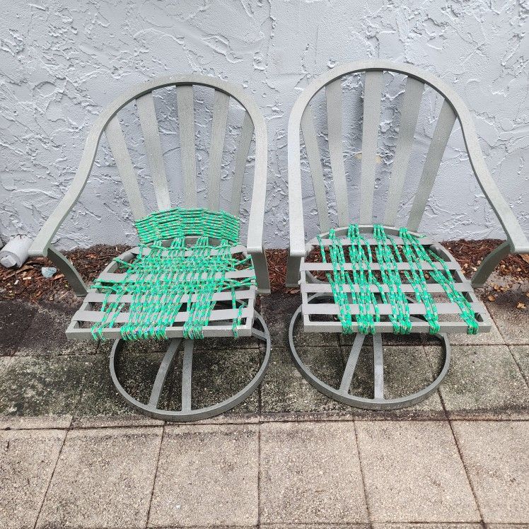Set Of 4 Rocking Chairs - Outdoor Patio