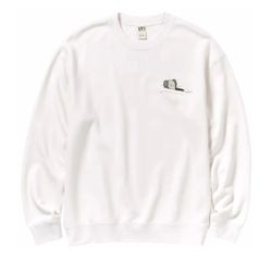 Kaws X Uniqlo Sweatshirt White Brand New Size Large