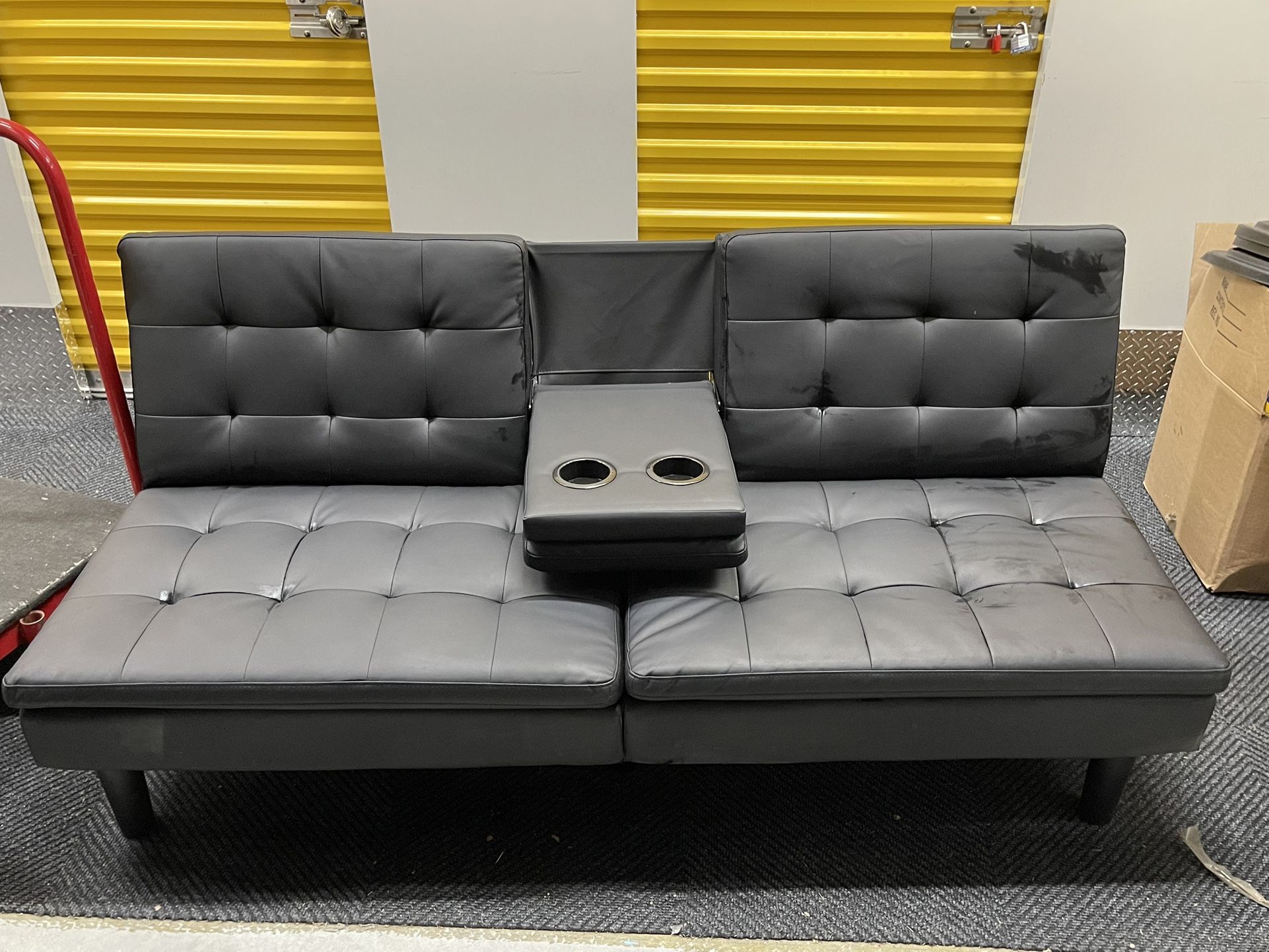 Mainstays memory outlet foam pillowtop futon