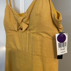 Yellow Spring/Summer Dress *brand new*
