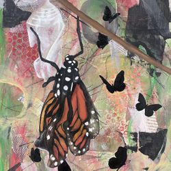 Monarch Butterfly Painting 