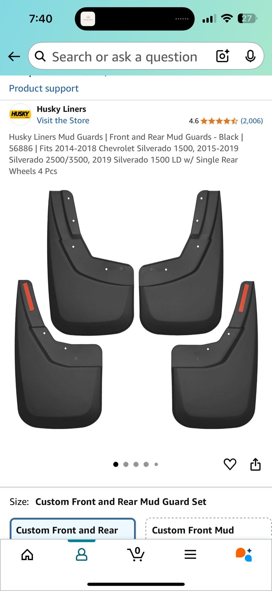 Husky Liners Mud Flaps/Guards