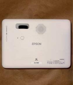 (PROJECTOR ONLY) Epson EpiqVision Flex CO-W01 Portable Proj. 3-Chip 3LCD, 3K Lumens