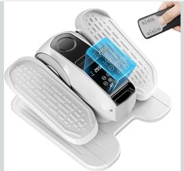 Under Desk Elliptical Exercise Machine, 12 Speeds Leg Exerciser While Sitting for Seniors, Electric Seatec Footpad