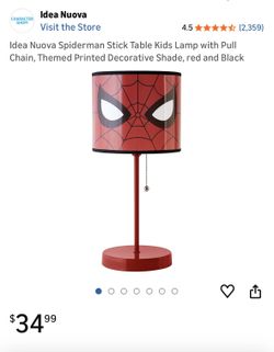 Spiderman Lamp