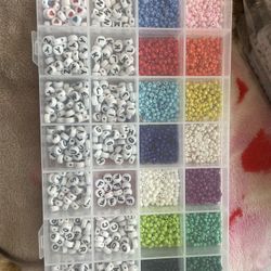 Beads for bracelet making
