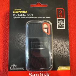 SanDisk Extreme Portable SSD 2TB USB-C Storage