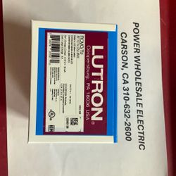 0-10V DIMMER LUTRON     **** NTSTV-DV-WH *****. FOR $100