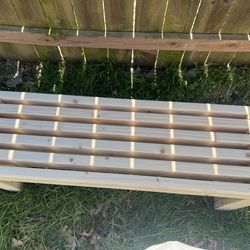 Costume made bench