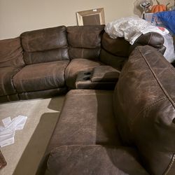 Leather Couch