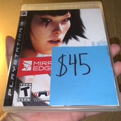 (RARE) Mirror’s Edge PlayStation 3 Video Game PS3