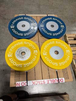 Fringe Sport Competition Bumper Plates Set