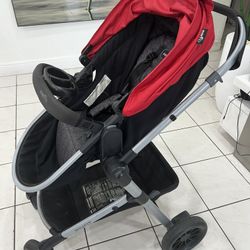 Coche Evenflo Sistema de viaje modular Pivot con asiento de automóvil infantil LiteMax