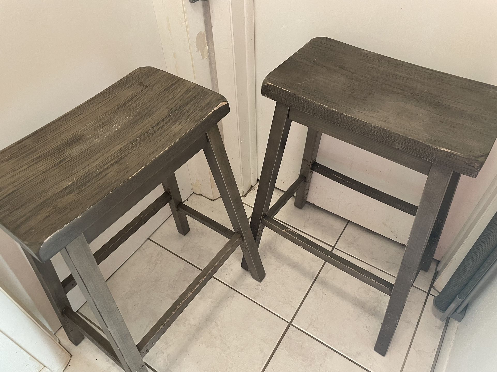 Wooden Bar Stools
