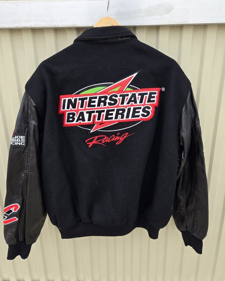 Vintage Jeff Hamilton Interstate Batteries Jacket