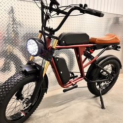 ✅ BRAND NEW - 750 Watt Dual Battery Electric Ebike, 26ah Total Amp Batteries (Removable), 33mph, 80 Mile Distance(short Seat)