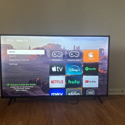 55in TCL Roku TV