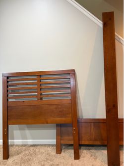 Twin size bed frame