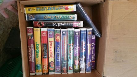 Old original Disney movies on VHS