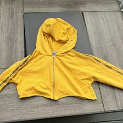Forever 21 Crop Top zip up hoodie 