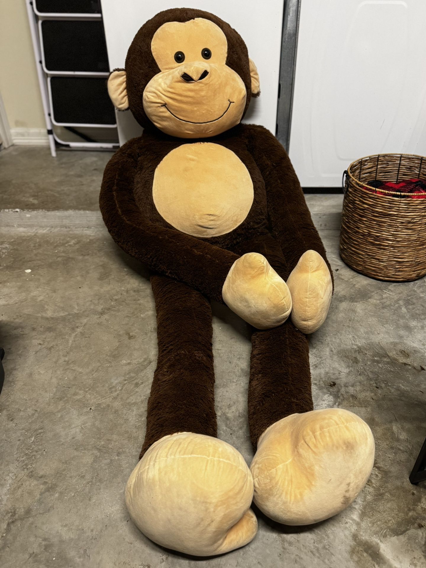 6ft Plush Monkey