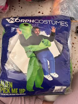 Alien pick me up inflatable costume