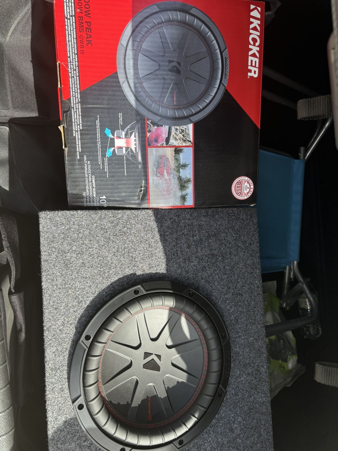 10 Inch Kicker Subwoofer