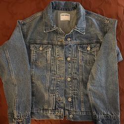Old Navy, New Never Worn, Classic Jean Jacket, Size Large, Medium Wash Color