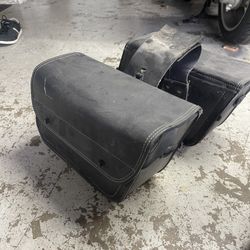 Saddle bag motorcycle 