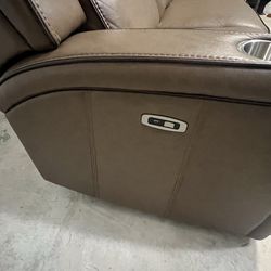 Leather Electric Reclining Couch