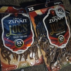 Zuvan 10 inch crochet faux locs