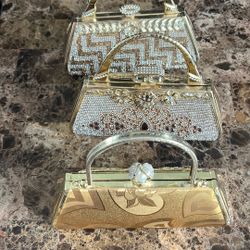 Gold Hard Purse 