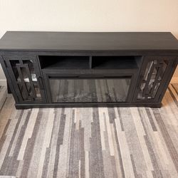 Electric Fireplace Entertainment Center