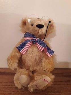 STEIFF  GERMAN MOHAIR JOINTED TEDDY BEAR