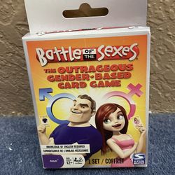 Battle Of The Sexes Card Game New