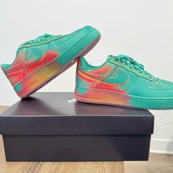 Nike Air Force 1 Low_Stadium Green and Laser Orange_Men’s 8.5