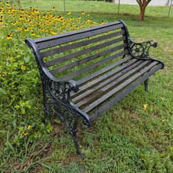Cast Iron Bench