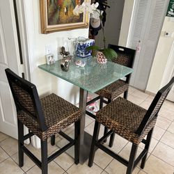 Table And 3 Chairs