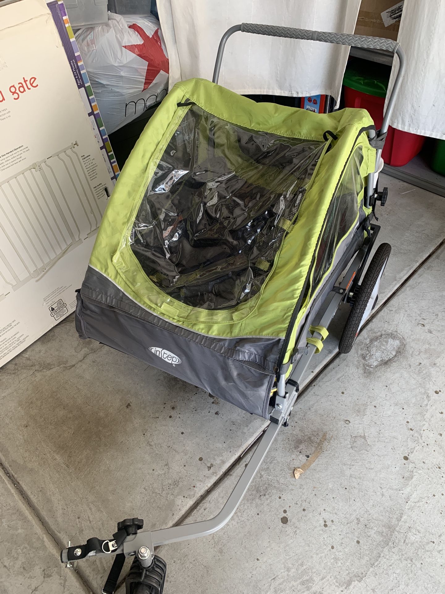 Instep double bike trailer / stroller