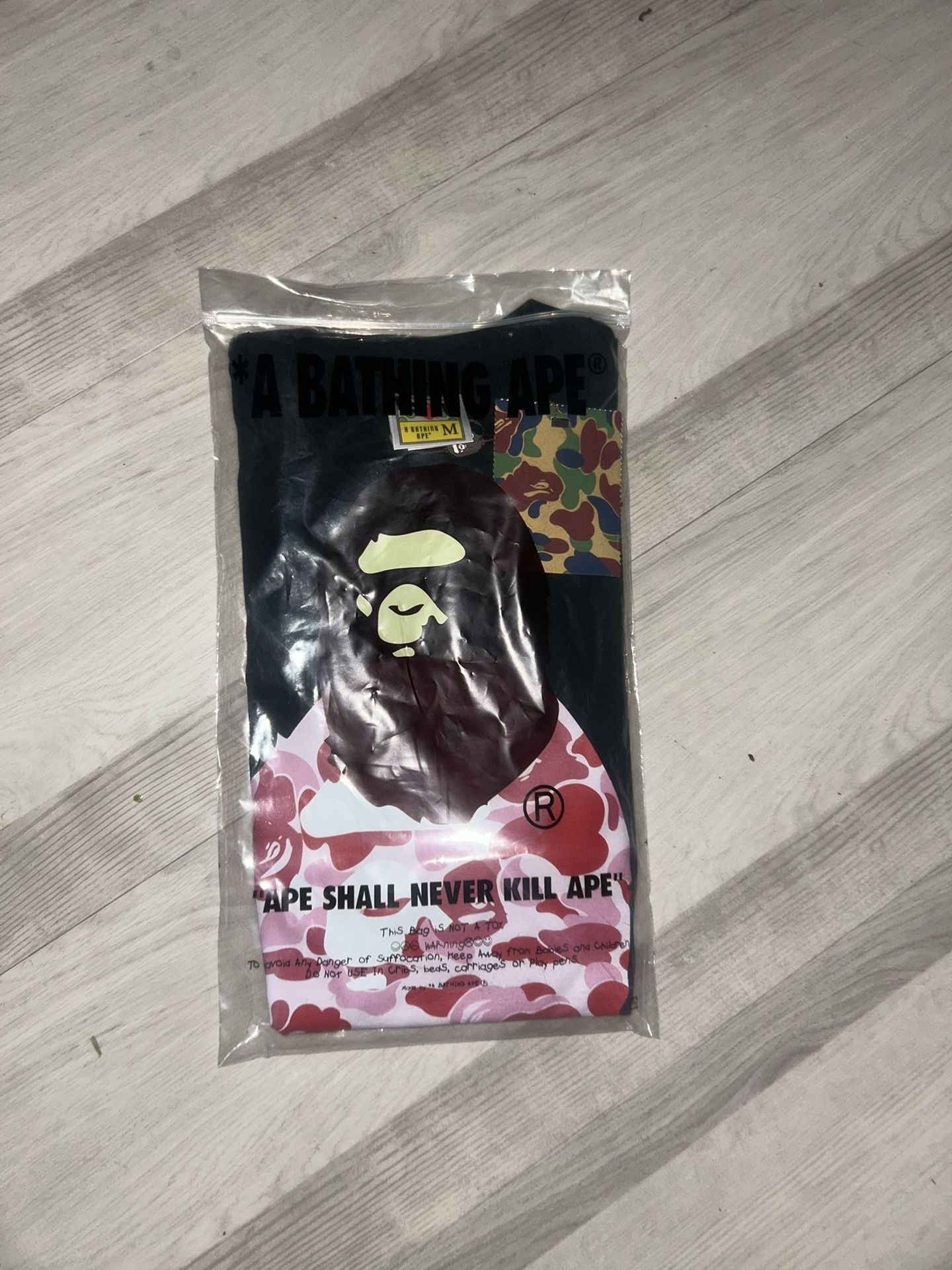 Bape Shirt Black And White