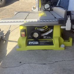 Ryobi 10" Table  saw
