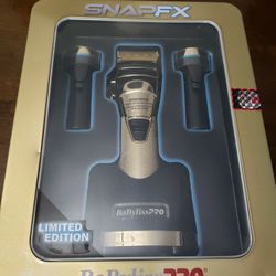 Brand New In Box BaByliss Pro Snap Fx Limited Gold Edition. Unlimited Run Time! 