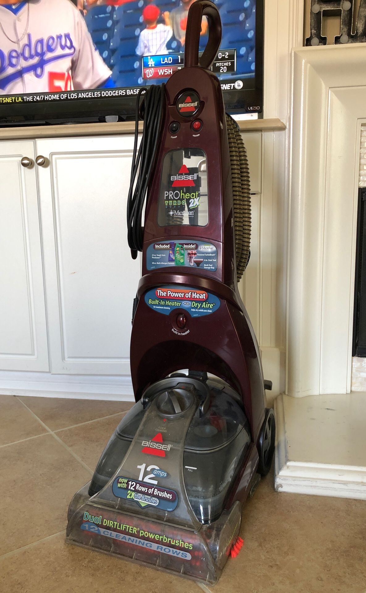 Bissell pro heat 2X turbo carpet cleaner shampoo machine for Sale in