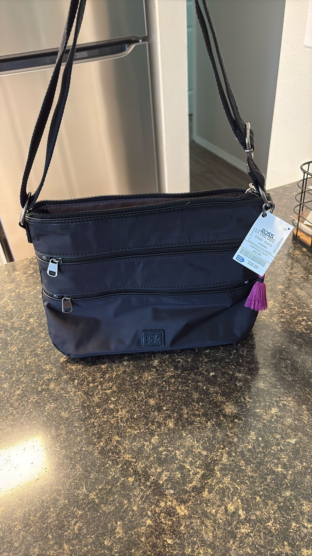New With Tags The Sak Black Crossbody